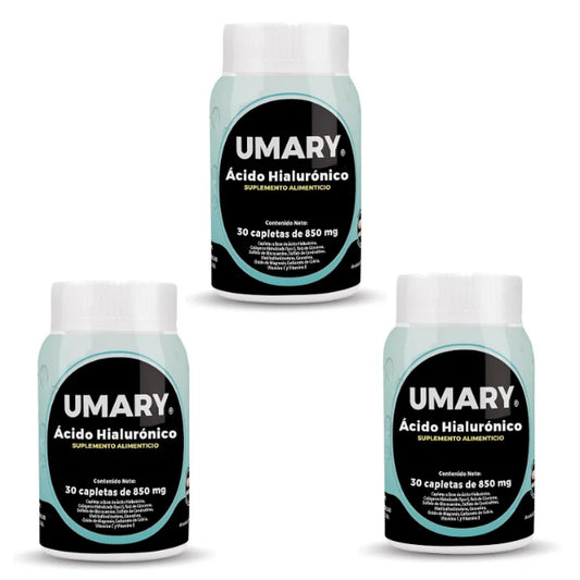 Umary Hyaluronic Acid 30 capsules 850 mg (3 pack 90 servings)