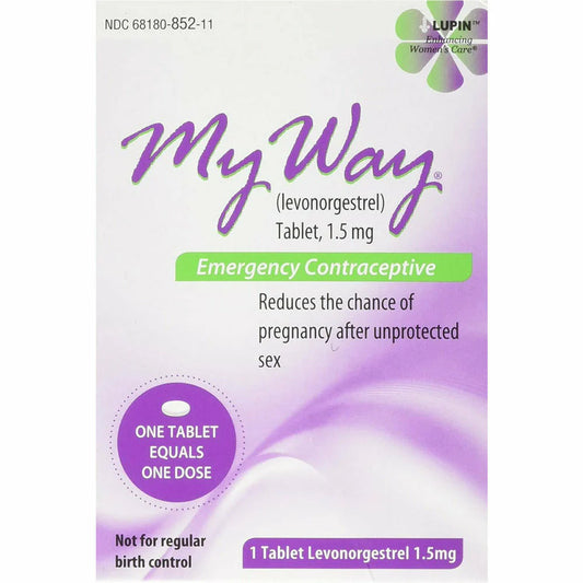 My Way Emergency Contraceptive, 1 Dose